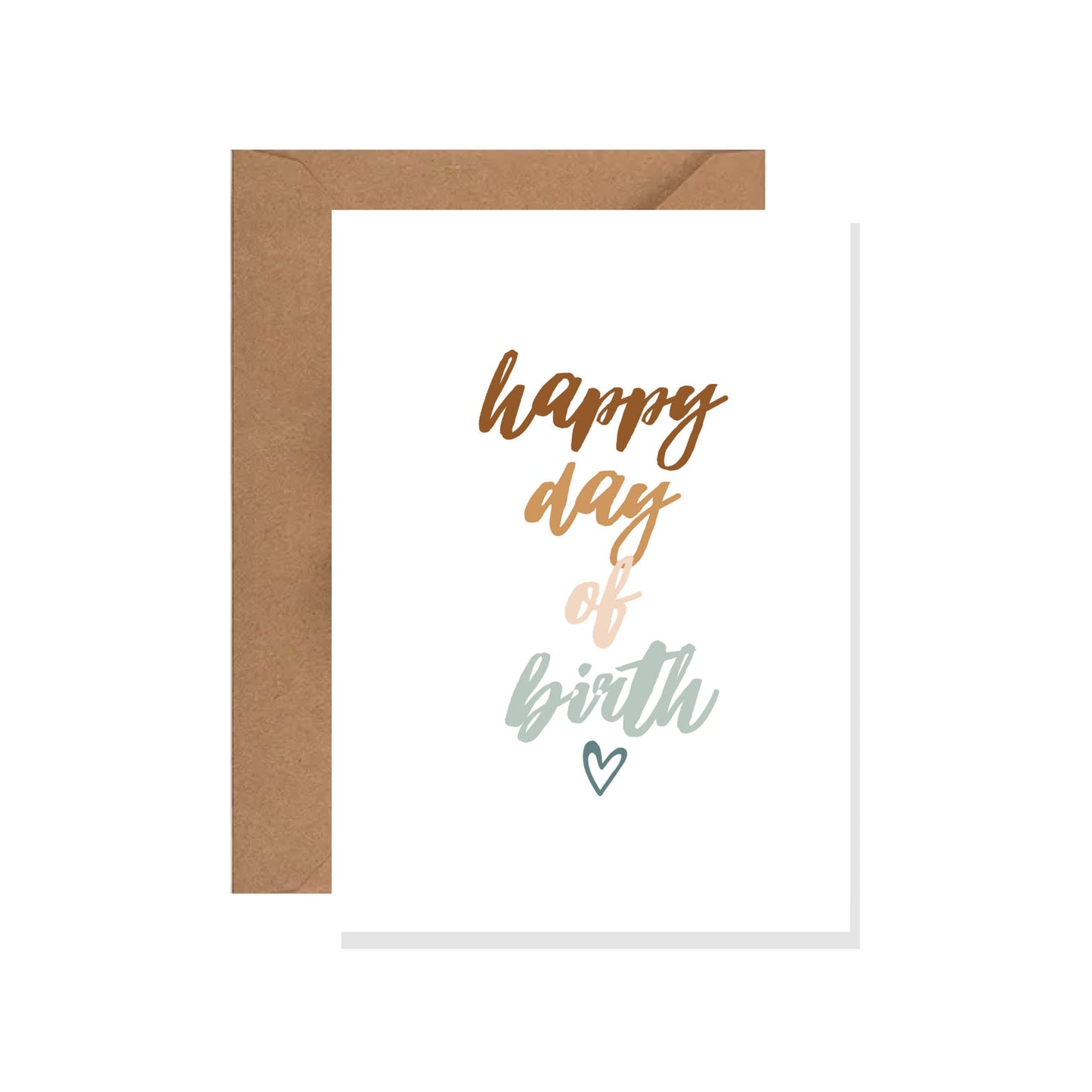 Boho Happy Birthday Card, Greeting Cards