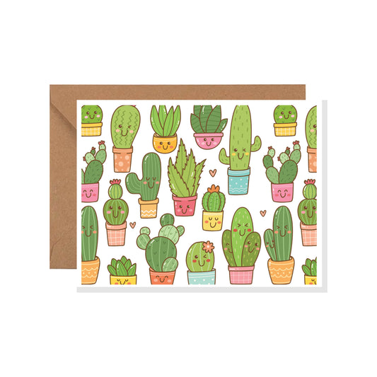 Succulent Greeting Cards, Plants, Cactus, Flowers, Every Day Greeting Card, Birthday, Thank You, Anniversary, Congrats Greeting Cards