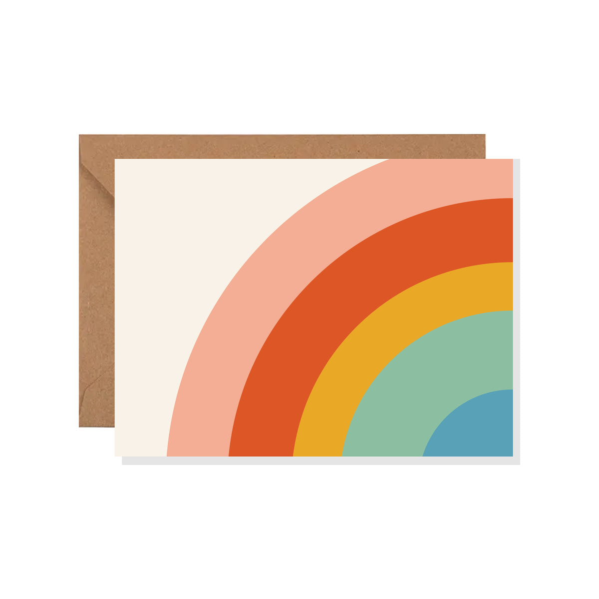 Boho Groovy Greeting Card