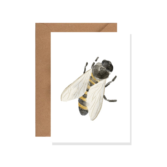 Bee Wild Flower Every Day Greeting Card, Thinking of You, Sympathy, Mother's Day