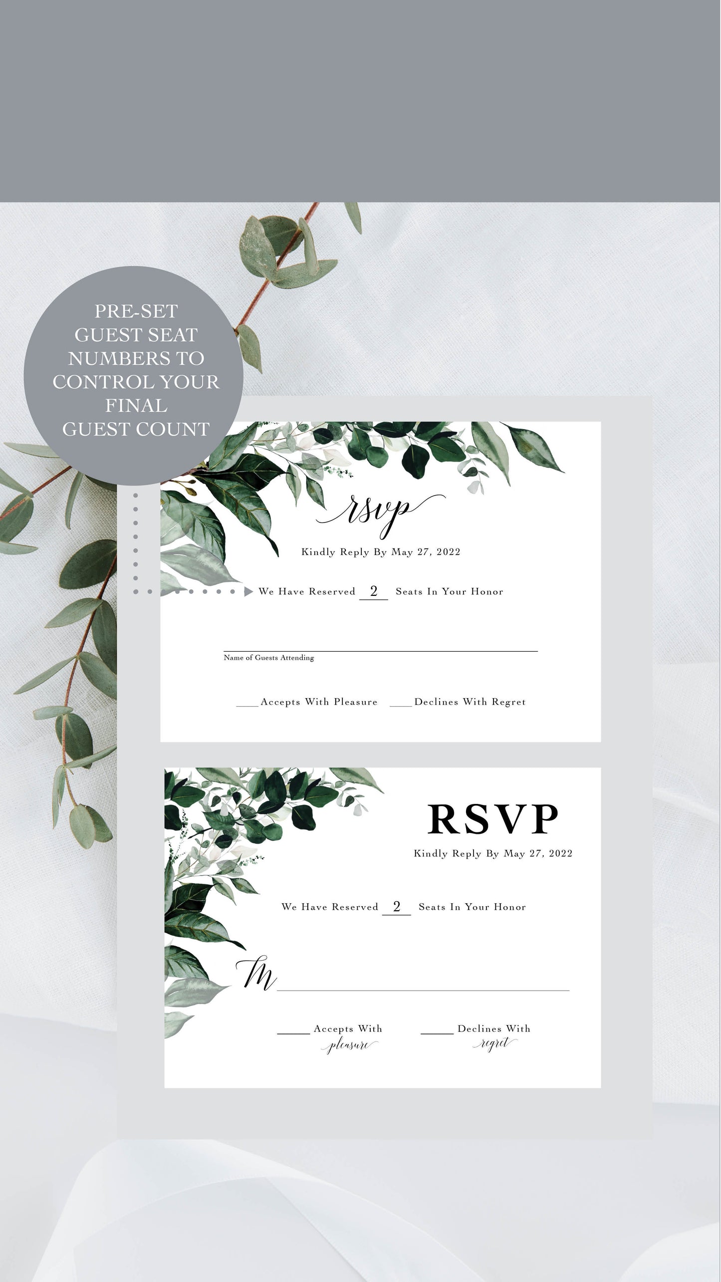 RSVP Card
