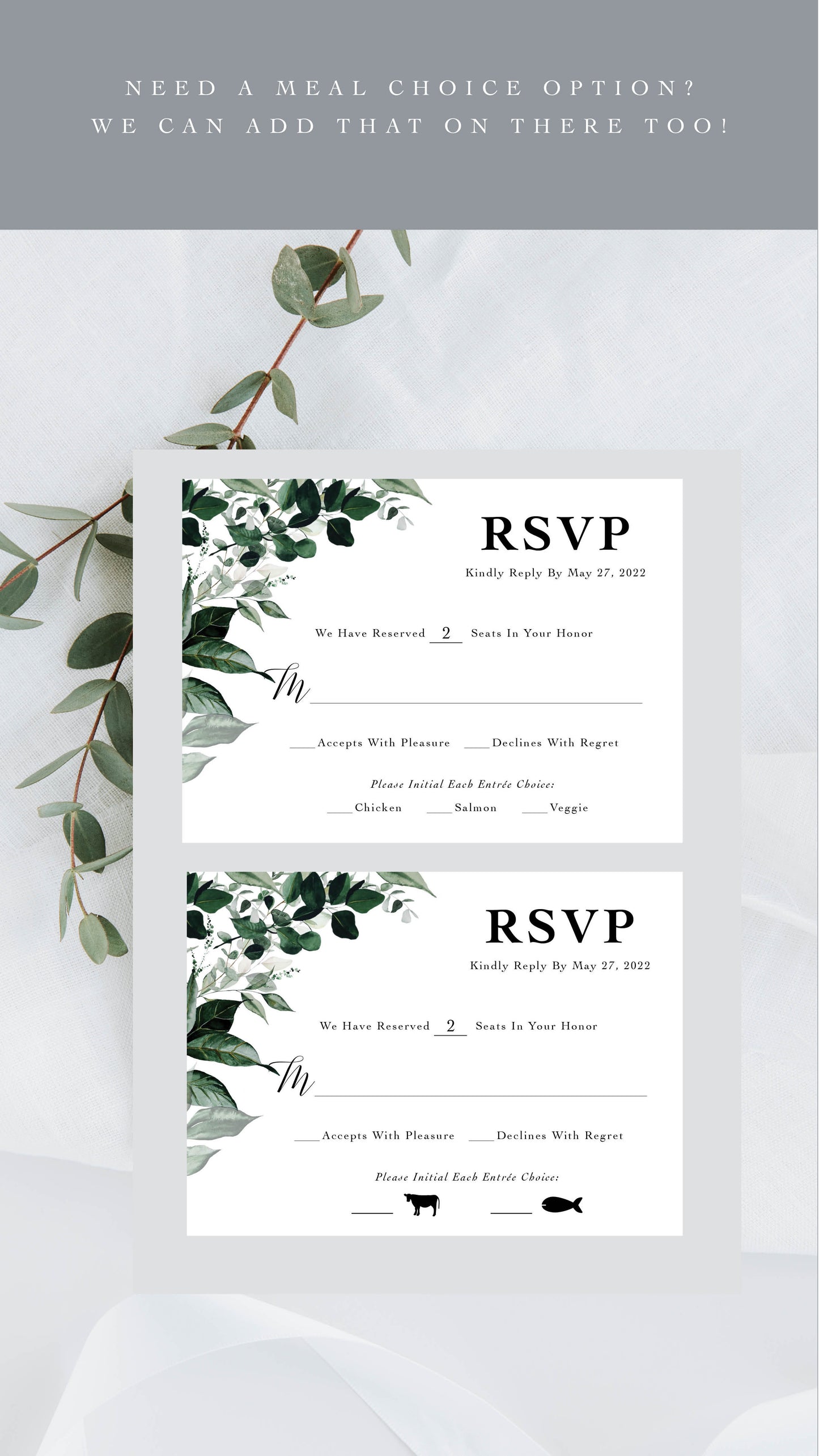RSVP Card