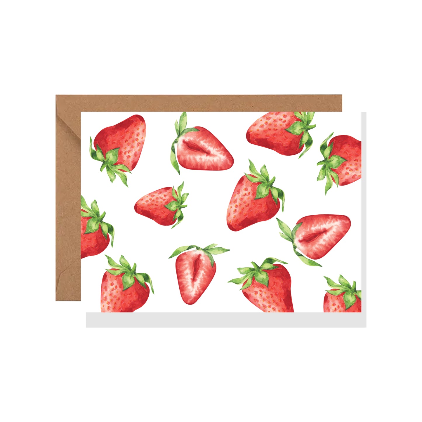 Strawberry Greeting Card