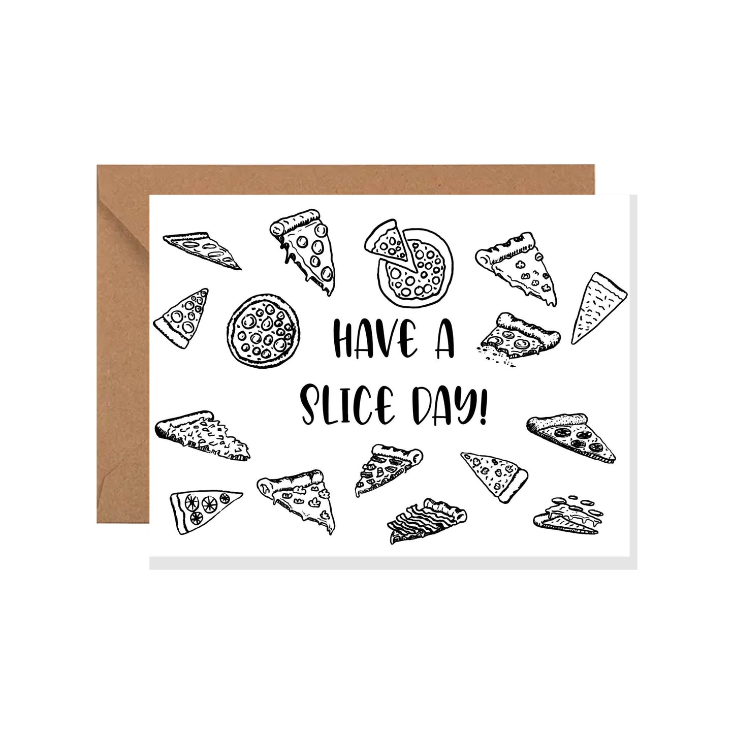 Pizza Greeting Card