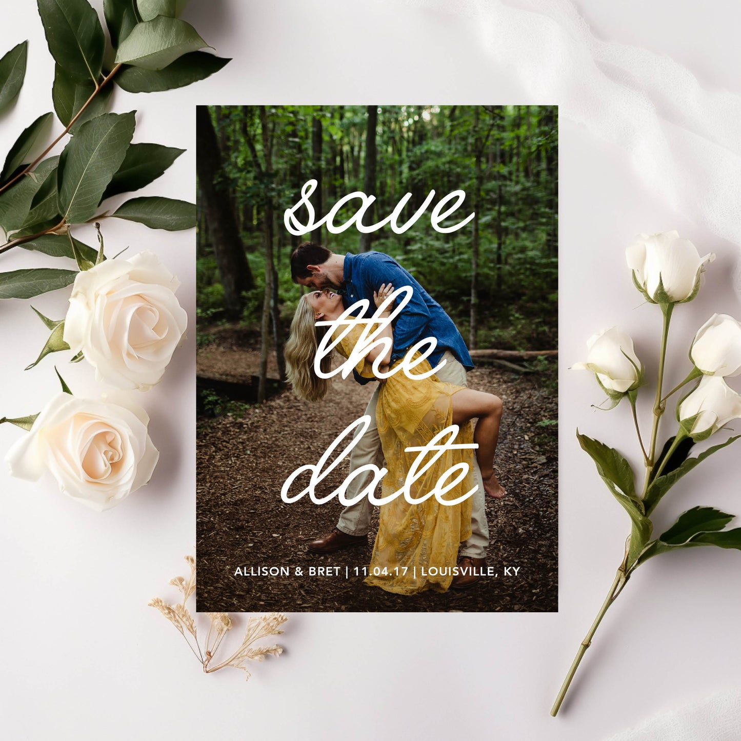 Custom Save the Date