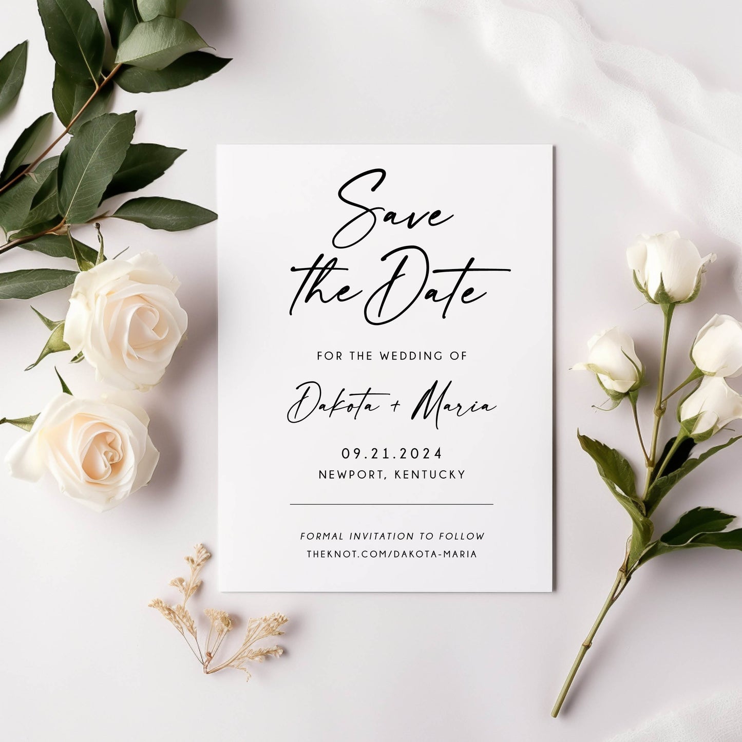 Custom Save the Date