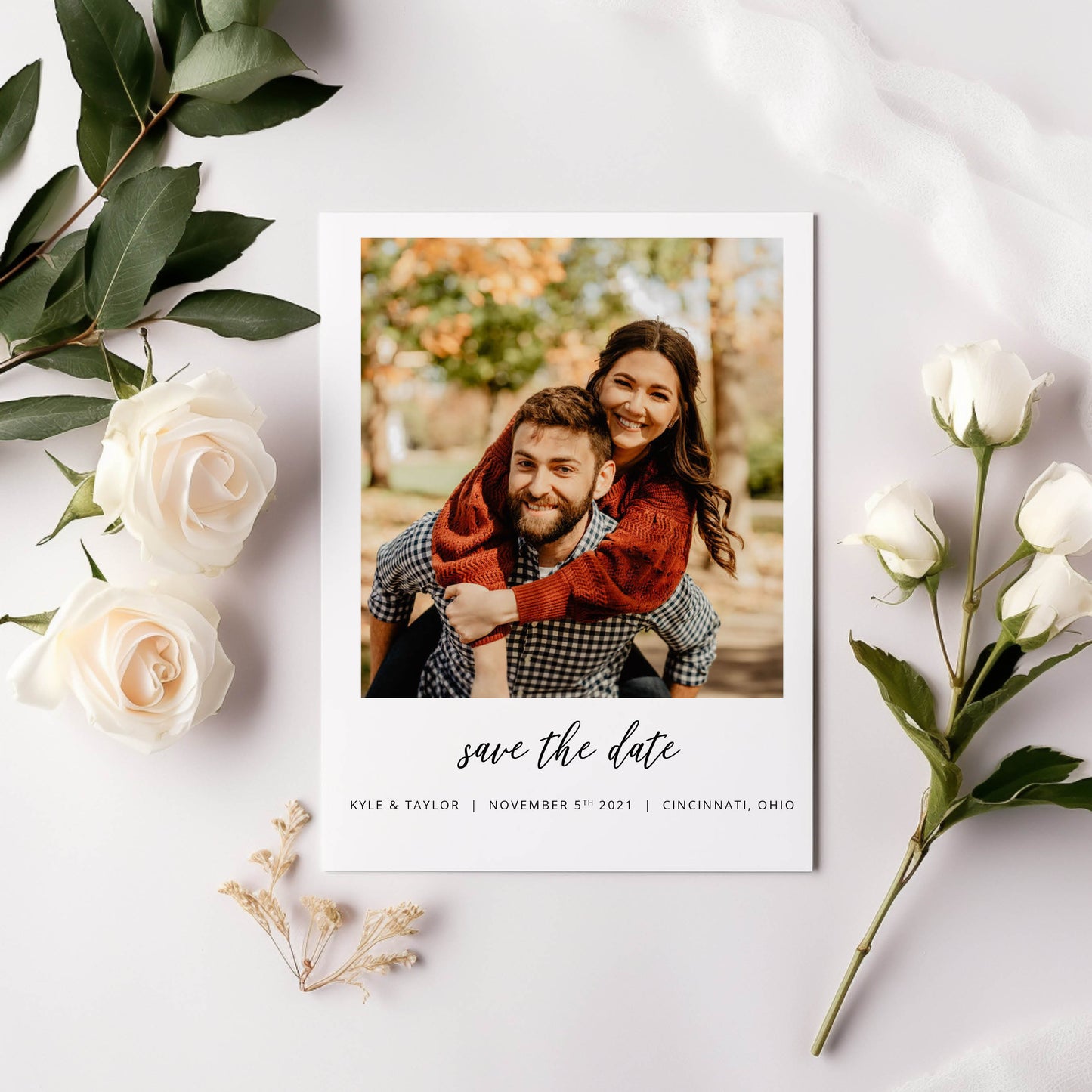 Custom Save the Date