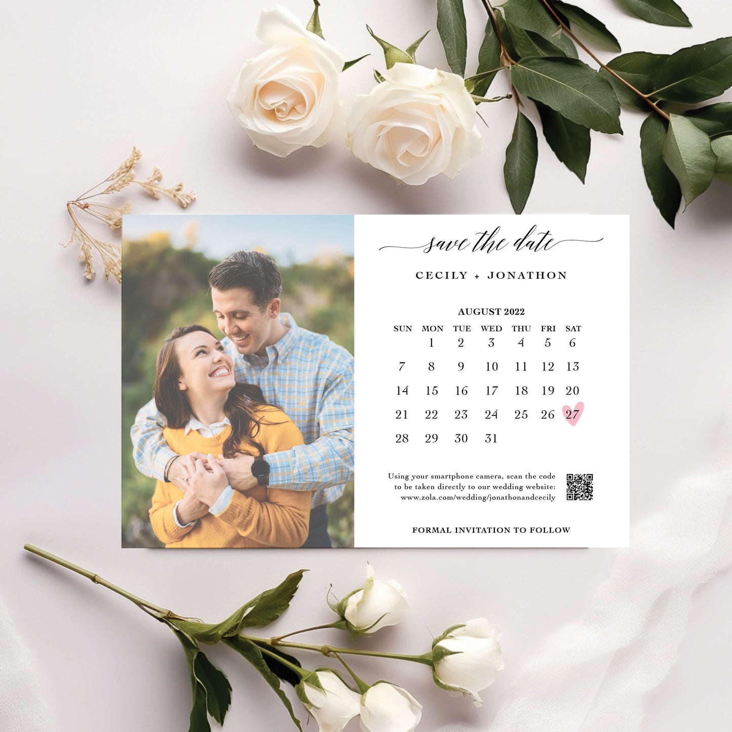 Custom Save the Date