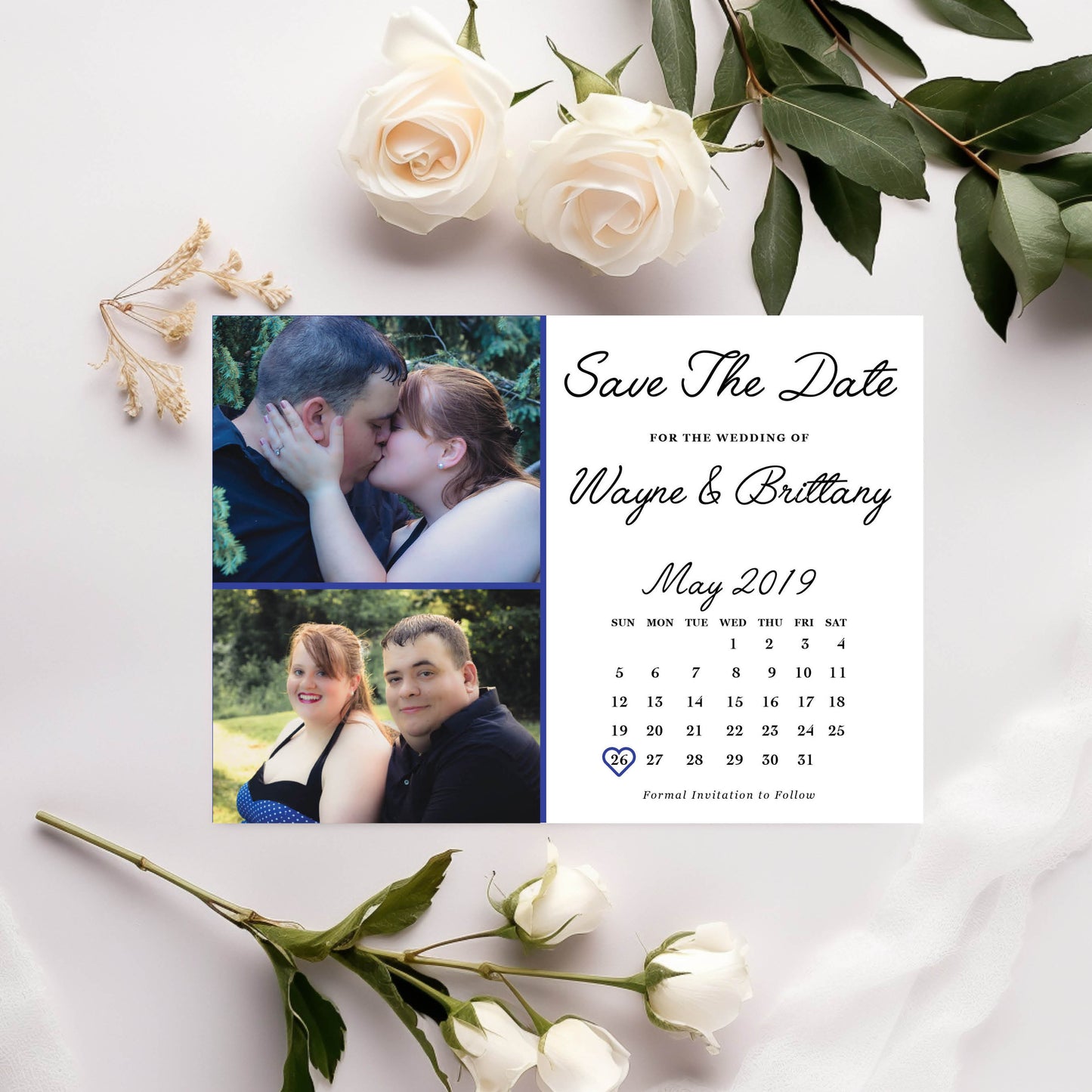 Custom Save the Date